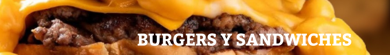 Burgers y Sandwiches