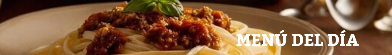 Menú del día